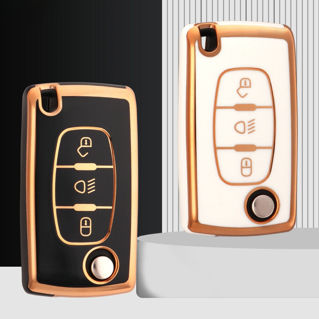 Custodia per Peugeot 107, 207, 307, 308, 407, 607, 3008, 5008 (pulsanti luci)