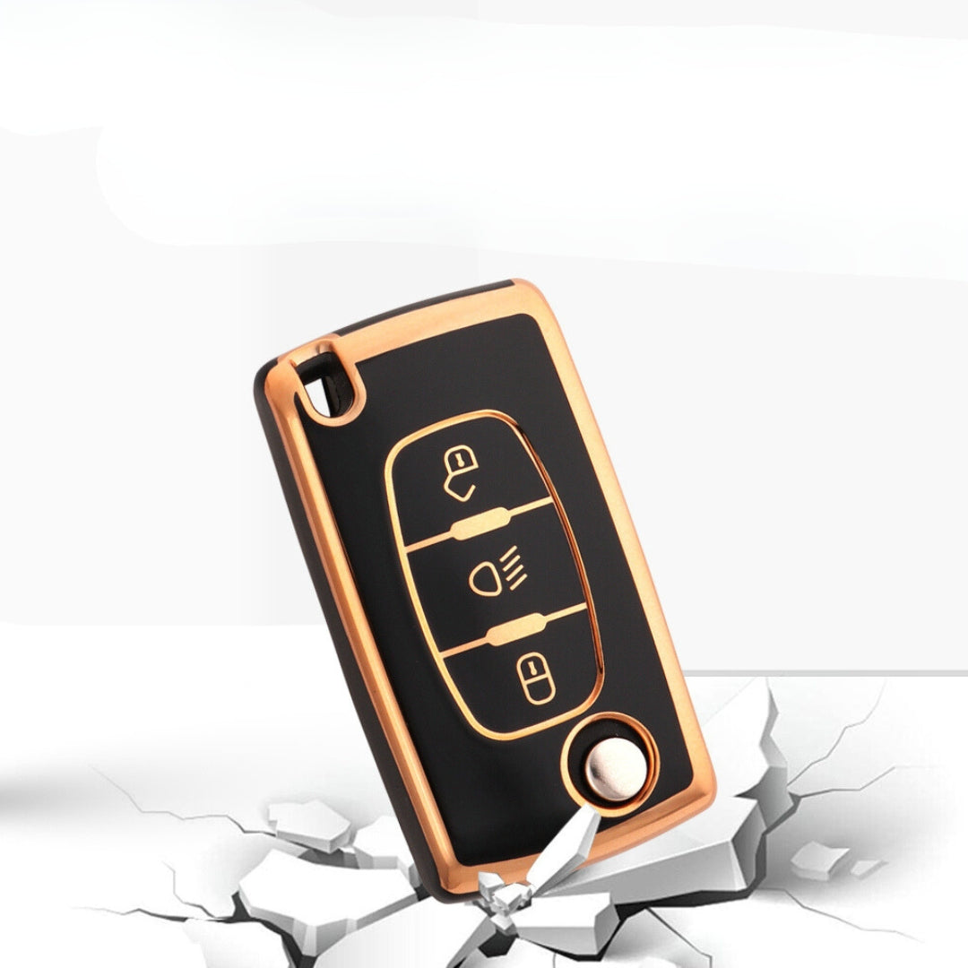 Custodia per Peugeot 107, 207, 307, 308, 407, 607, 3008, 5008 (pulsanti luci)