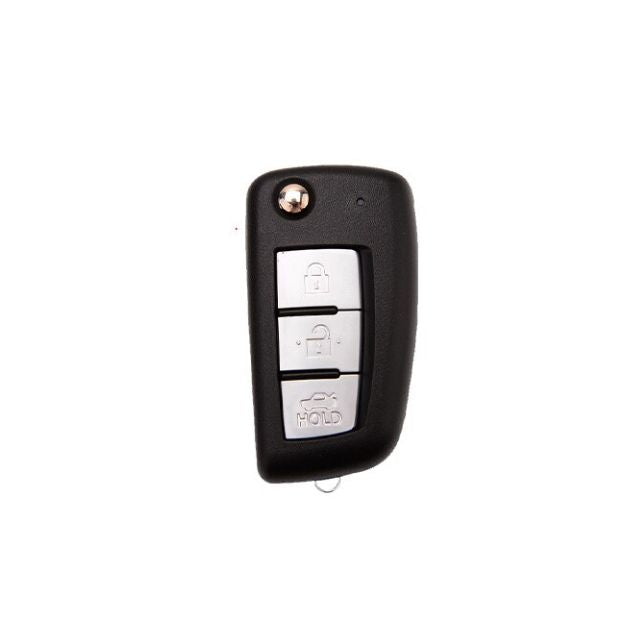 Custodia per Nissan Qashqai, X-Trail, Juke, J11, Murano, Tiida, Altima, Maxima, Livina, Nismo (3 Pulsanti)
