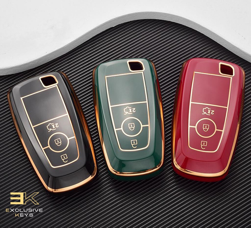 Custodia Per Ford Edge, Fusion, Mustang, Explorer, F150, F250, F350, Ecosport (3 pulsanti)