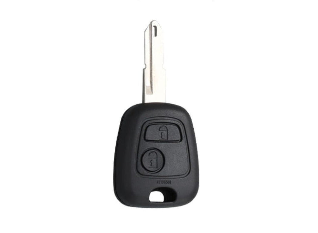 Custodia per Peugeot 106, 107, 206, 207, 306, 307, 406, 407 (2 Pulsanti)