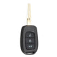 Custodia per Renault Kwid, Clio, Captur, Laguna (3 Pulsanti)