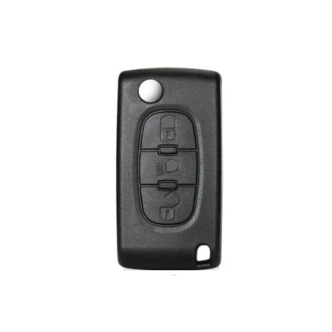 Custodia per Peugeot 107, 207, 307, 308, 407, 607, 3008, 5008 (pulsanti luci)