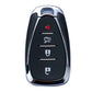 Custodia Per Chevrolet Chevy, Camaro, Cruze, Malibu, Sonic, Volt, Tracker, Spark, Bolt y Trax (4 pulsanti)
